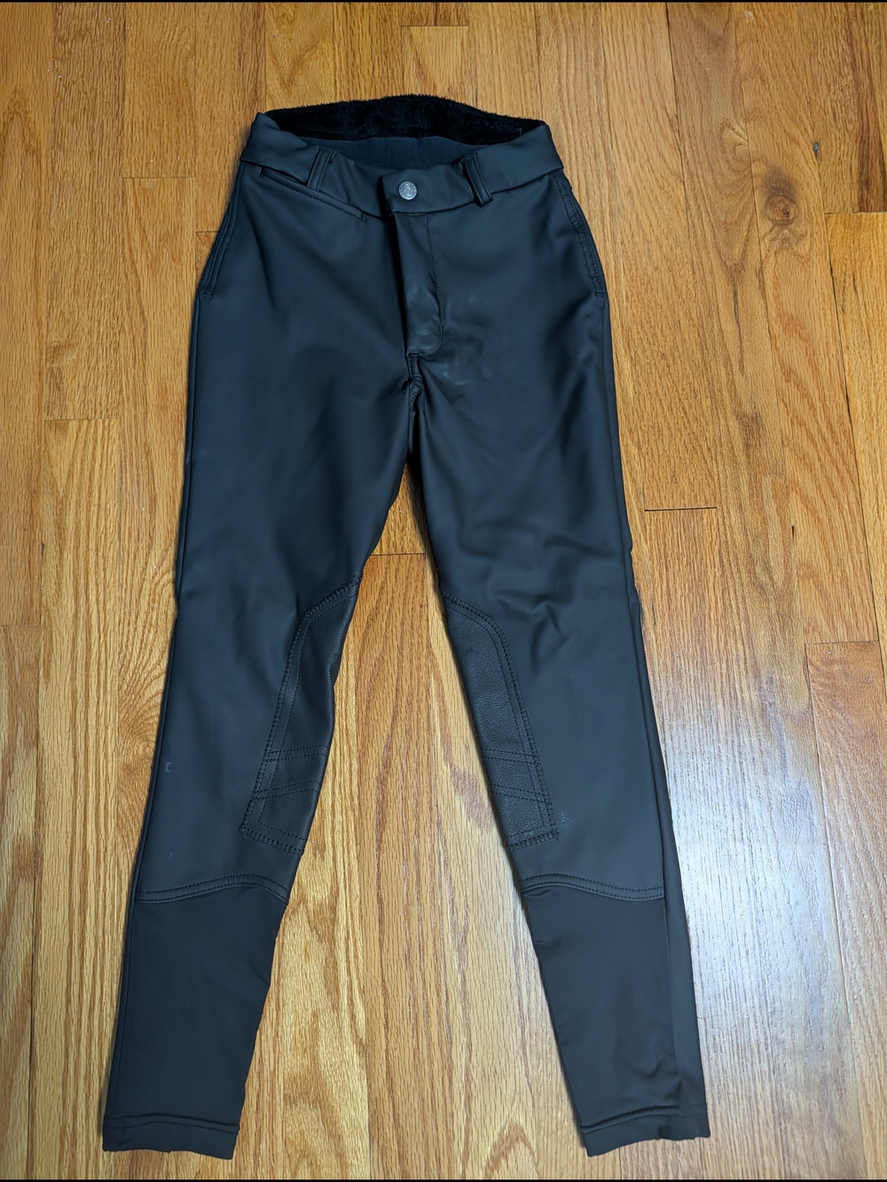 Kids' Black Performance Riding Pants (Kids' Size 8)